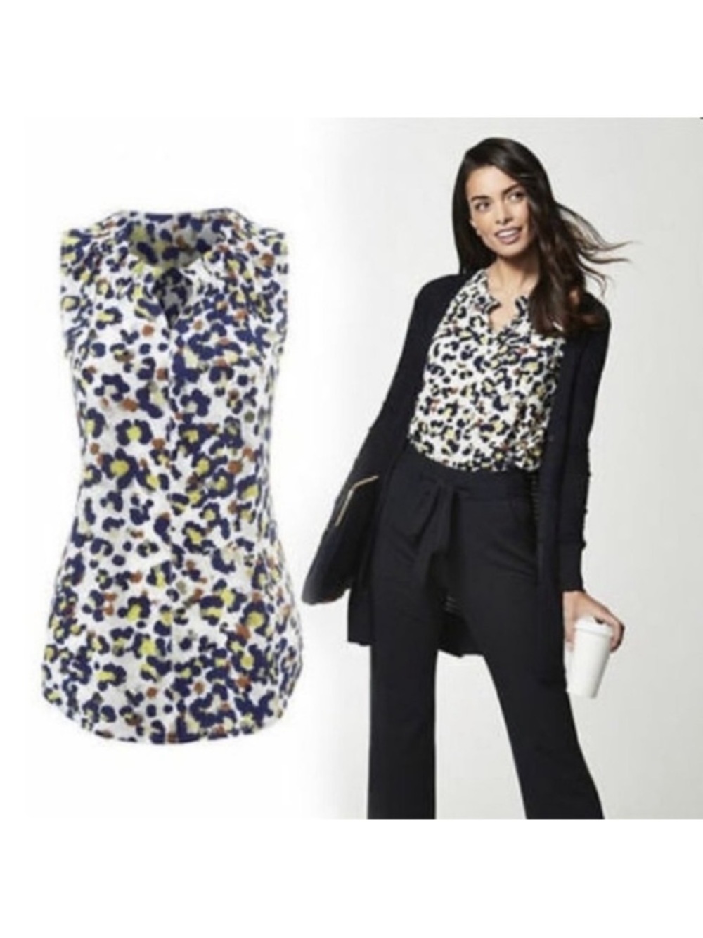 Cabi Fierce Seeing Spots Top